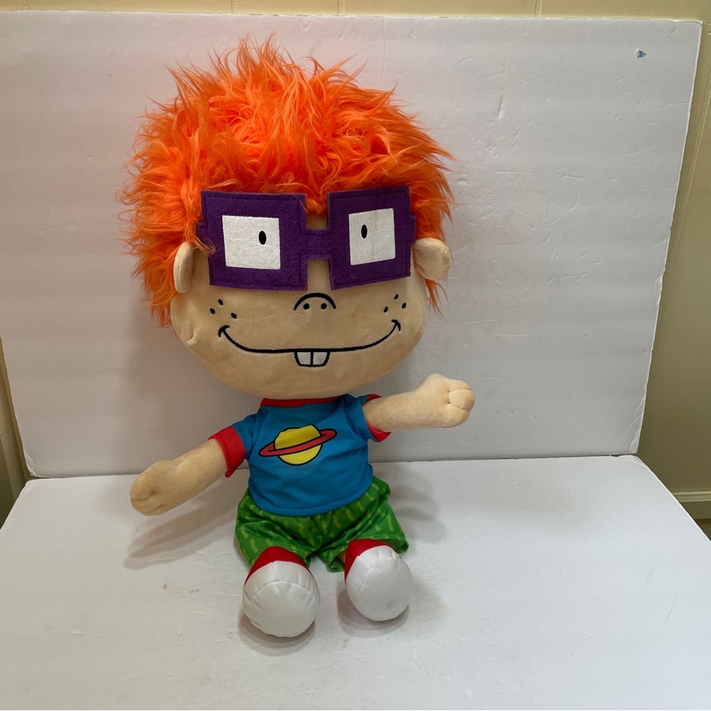 NICKELODEON RUGRATS CHUCKIE LARGE PLUSH DOLL‎